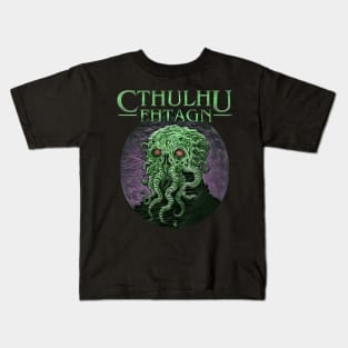 Cthulhu Fhtagn - Azhmodai 2018 Kids T-Shirt